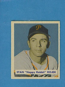 Bowman Baseball Single 1949: #135 Stanley Rojek (EM) EO1 - Imagen 1 de 2