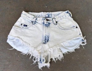 90s LEE Distressed Sexy Daisy Dukes.28” Waist/39”hips. - Picture 1 of 10