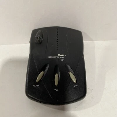 Whistler 1730 Radar Detector no Power Cord Untested As-Is - Image 1 of 4