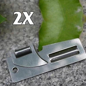 2X Gear Double Peeler Stainless Steel 2 in 1 Pocket Multi Tool Useful Opener - Picture 1 of 5