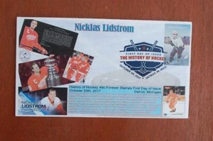 History of Hockey 49c Stamp FDC Bullfrog Sc#5252 15568 Nicklas Lidstrom DCP Post - Picture 1 of 1
