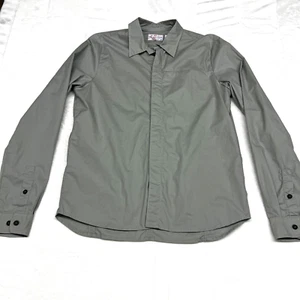 Giro Sport Design Shirt Herren Medium grau Performance Reißverschluss Knopfleiste Radfahren - Bild 1 von 9