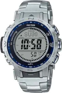 CASIO PRO TREK PRW-31YT-7JF Solar Atomic Radio Titanium Band Digital Men Watch - Picture 1 of 7