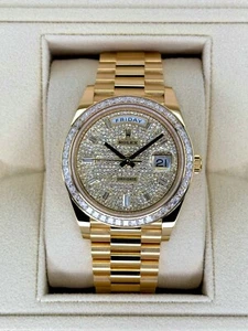NEW 2025 Rolex Day-Date 40mm 228398TBR Diamond Paved Dial - Picture 1 of 10