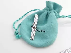 Tiffany & Co Silber SELTENE Signatur Krawattenklammer Geldklammer! - Bild 1 von 7