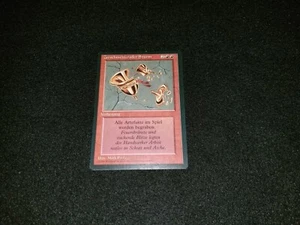 MTG 1x Revised red uncommon MP German FBB Shatterstorm - ships w/ tracking - Picture 1 of 2
