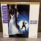 The Living Daylights (Laserdisc) Bond Deluxe Letter Box Edition 2 Disques Set