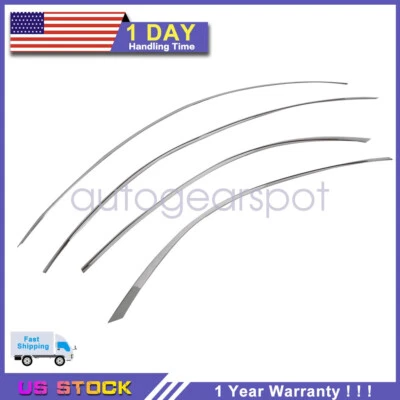 Nuevas tiras decorativas molduras superiores para ventanas laterales aptas para Chevrolet Malibu Foto 1 de 4