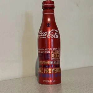 Coca Cola Aluminum bottle USA Inaugural Oasis of the Sea 2009 Royal Caribbean - Picture 1 of 4