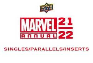 2021-22 Marvel Annual - Upper Deck - Base/Inserts/ParallelsSingles You Pick!