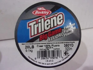 Trilene Big Game Fluoro spools New choose size Clear color - Picture 1 of 8