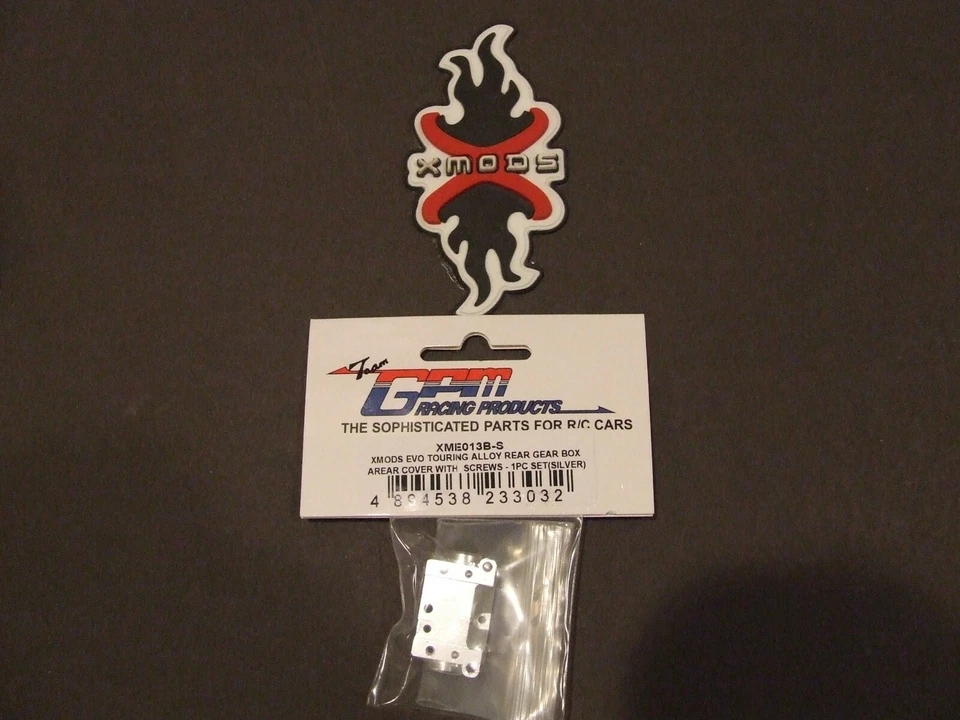 XMODS EVO TOURING GPM ALLOY REAR GEARBOX REAR COVER XME013B SILVER NEW ALUMINUM - Image 1 of 1