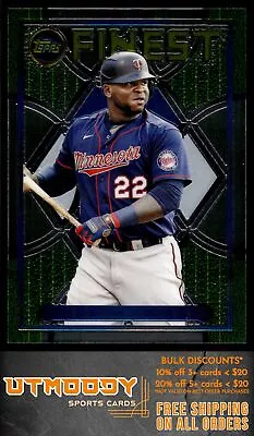 2022 Topps Finest Flashbacks 134 Miguel Sano - Image 1 of 2