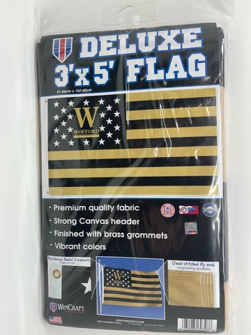 Wofford Terriers 3" x 5" Deluxe Flag Cover