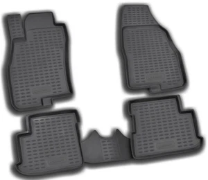 Custom Fit Car Rubber Mats Floor Liners for FIAT Grande Punto 5D 2005-> 4 pcs. - Imagen 1 de 5
