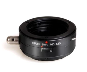 KIPON Shift Adapter for Minolta MD Mount Lens to Sony E mount Camera NEX A7 - Picture 1 of 3