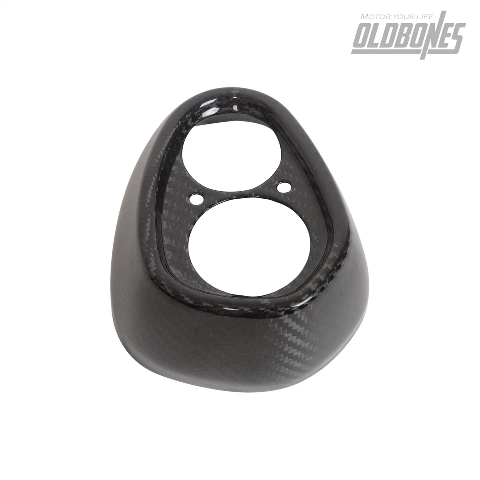 Tampa de extremidade de tubo de escape 100% fibra de carbono brilho para Triumph Speed Triple 1200 - Imagem 1 de 4