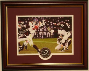 Tazón de huevo de fútbol americano estatal 1999 vs Ole Miss estampado enmarcado Greg Gamble - Imagen 1 de 1