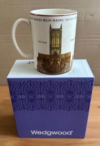 WEDGWOOD FOR FRANCIS SINCLAIR LINCOLN CATHEDRAL 900th ANNIVERSARY MUG (BOXED) - Picture 1 of 11