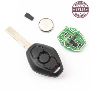SCHLÜSSEL PASSEND FÜR BMW E46 E83 E85 E86 X3 X5 3 TASTEN 433Mhz 66126955747 - Bild 1 von 8