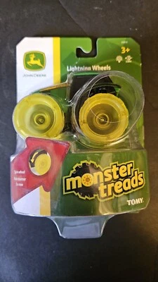 John Deere Tomy Monster Treads Lightning Wheels Tractor New in Package - Image 1 of 4