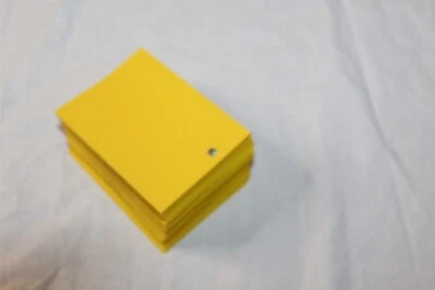 Lote de 100 fundas protectoras para juegos de cartas coleccionables amarillas de Ultra Foto 1 de 4