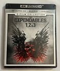 The Expendables 1, 2 & 3 Collection 4K Ultra HD + Blu-ray New/Sealed
