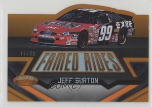 2016 Certified Famed Rides Mirror Orange /99 Jeff Burton #FR20