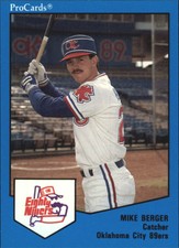 1989 Oklahoma City 89ers ProCards #1515 Mike Berger