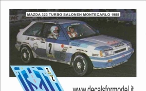 1/43 Mazda 323 Turbo Rally Montecarlo 1988 Salonen - Foto 1 di 2