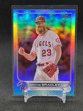 2022 Topps Update Silver Rainbow Foil Archie Bradley LA Angels #US98