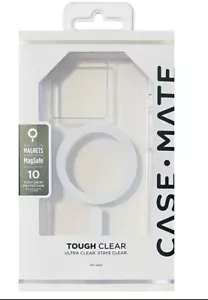 Case-Mate custodia trasparente dura MagSafe morbida rigida magnetica sottile per iPhone 14 Pro Max - Foto 1 di 9