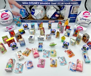 FREE MINI! Disney Mini Brands! Star Wars, Stitch, Toy Story, Series 1, 2, 3 - Picture 1 of 180