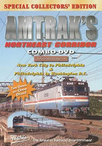 Amtrak's Northeast Corridor Combo DVD Pentrex NY-DC Penn CETC tour K tower AEM7 - Bild 1 von 1