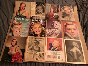 JUNE HAVER - verschiedene Menge Ausschnitte  - Bild 1 von 5