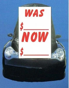 Under The Hood Sign. Was $___ Now $___  - Picture 1 of 1