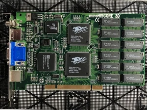 miro HiScore 3D 3Dfx Voodoo, Loop-Through Kabel TV-Ausgang rev 102 PCB date 9813 - Bild 1 von 5