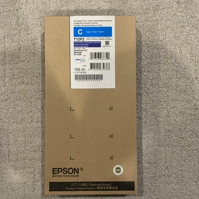 Tinta original Epson WorkForce Pro EM/EP-C800 cian XXL T12P2 OEM Foto 1 de 3