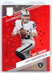 2023 Donruss Elite #51 Jimmy Garoppolo Aspirations Stars #/299 - Picture 1 of 2