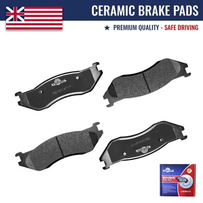 Kit de pastillas de freno delanteras de cerámica para furgoneta Durango Dodge Ram 1500 Foto 1 de 4