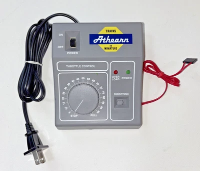 Athearn HO Scale Transformer 19VAC, 0-16VDC, 7VA Total. Hardly used. TESTED! - Image 1 of 4