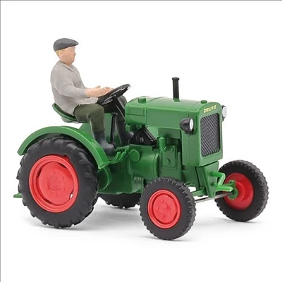 BUSCH 1:87 H0 54101 Deutz F1M 414 mit Bauer Traktor Bulldog NEU OVP - Bild 1 von 2