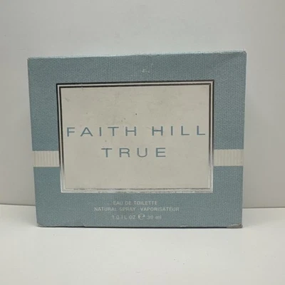 Faith Hill True 1,0 oz/30 ml eau de toilette spray nuevo en caja Foto 1 de 4