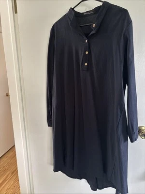 Zane’s Collection Women’s Navy Shirt Dress  Size XL  - Image 1 of 3