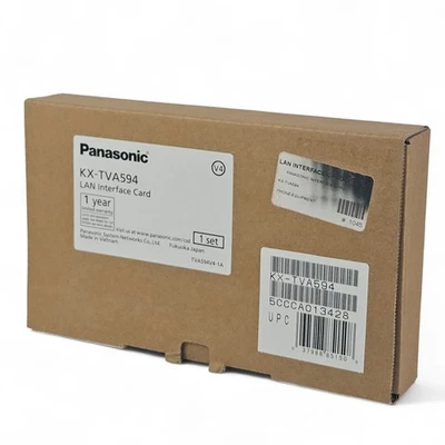 Panasonic KX-TVA594 LAN Interface Card for KX-TVA50 TVA 594 NEW In Original Box - Image 1 of 4