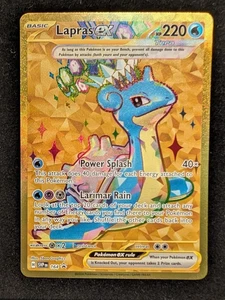 Lapras ex 164 - Sv: Scarlet & Violet Black Star Promo Holo NM Pokemon TCG - Picture 1 of 2