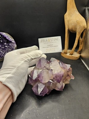 Amethyst Cluster Pilbara Region Western Australia 🇦🇺 2023 Stock - Image 1 of 4