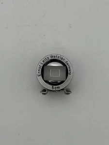 Leica 50mm Viewfinder SBOOI Silver Metal - Picture 1 of 5