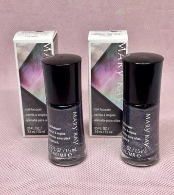 批量 2 件 玫琳凯指甲油 ~ 夜钻 #076924 全新带盒 🥰 — 第 1/4 张图片