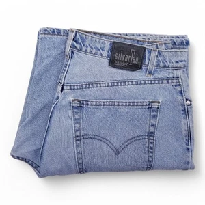 *VINTAGE* Pantalones Cortos de Denim Levi's SilverTab Calce Suelto 1997 - Talla 38 - Imagen 1 de 12